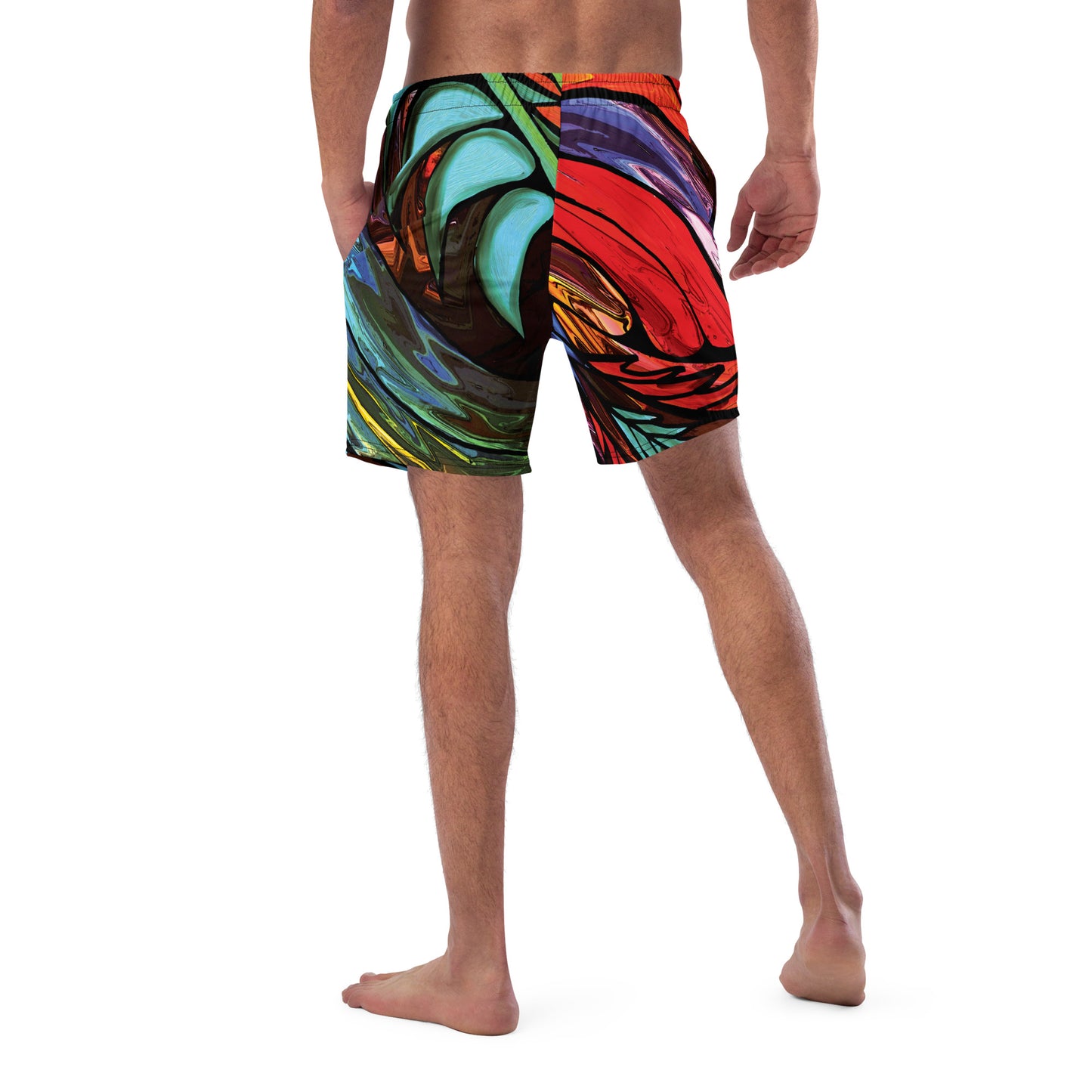 Stellar Psychedelic Men's swim trunks