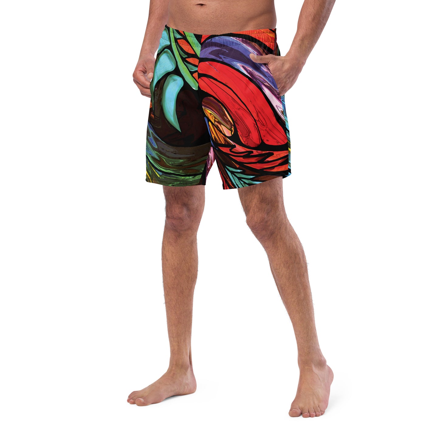 Stellar Psychedelic Men's swim trunks