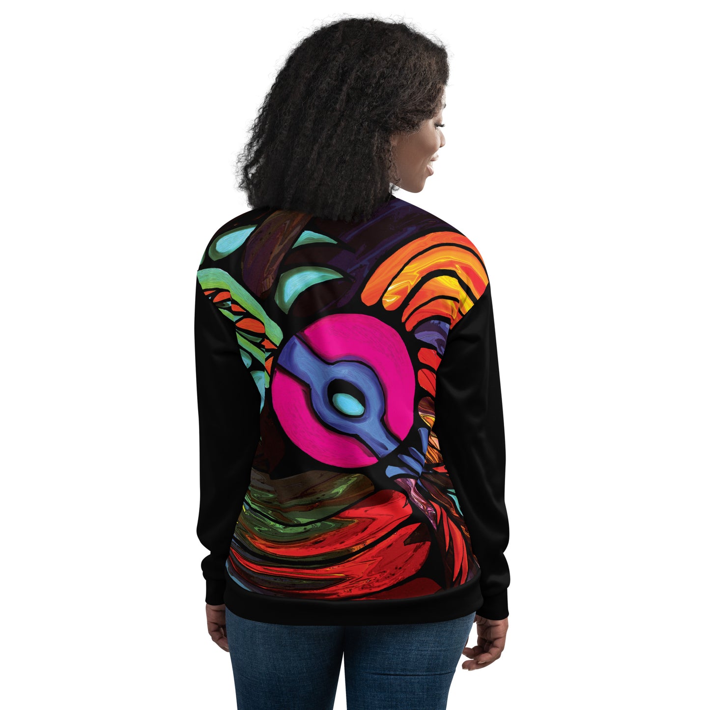 Stellar Psychedelic Women's Bomber Jacket