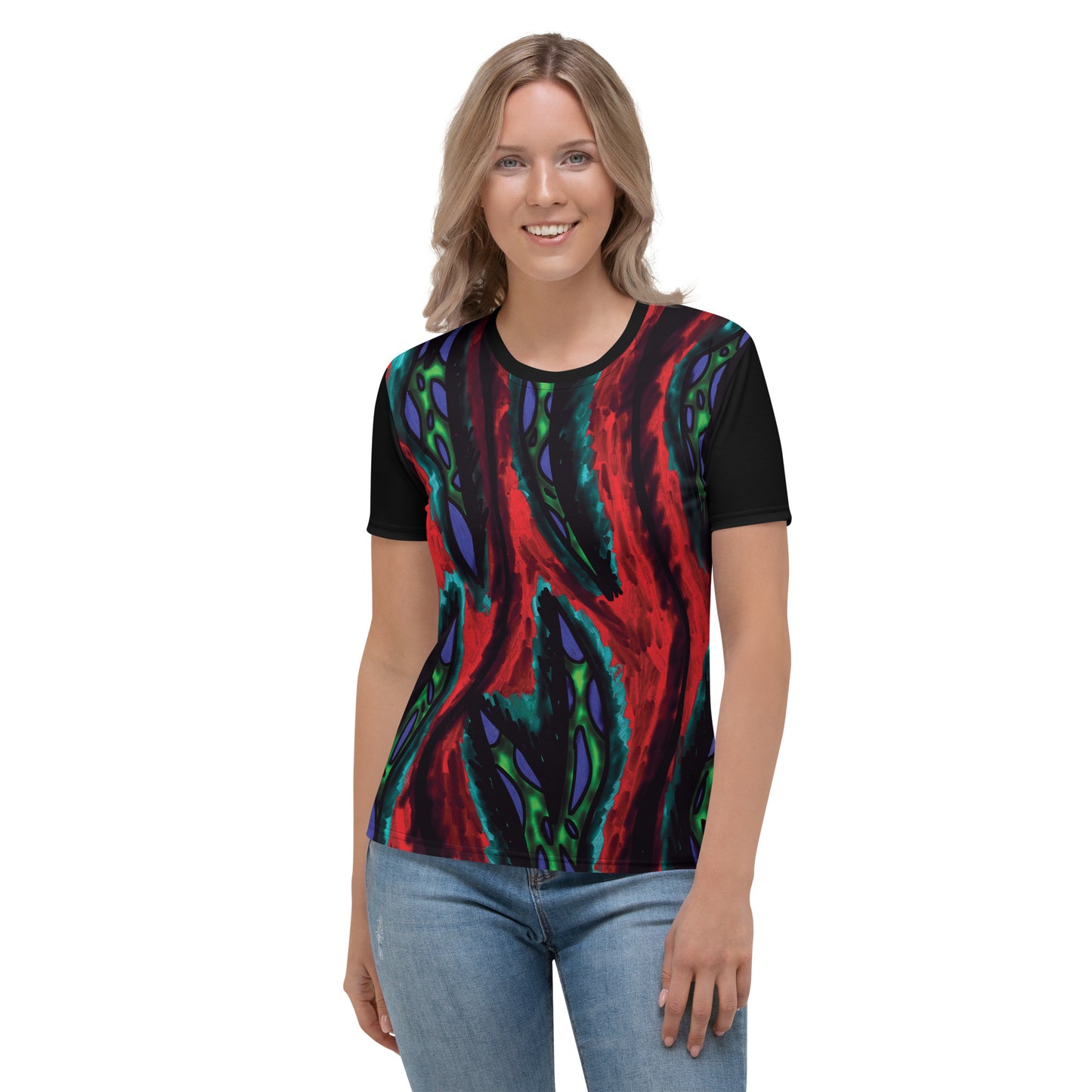 Red Python Women's T-shirt