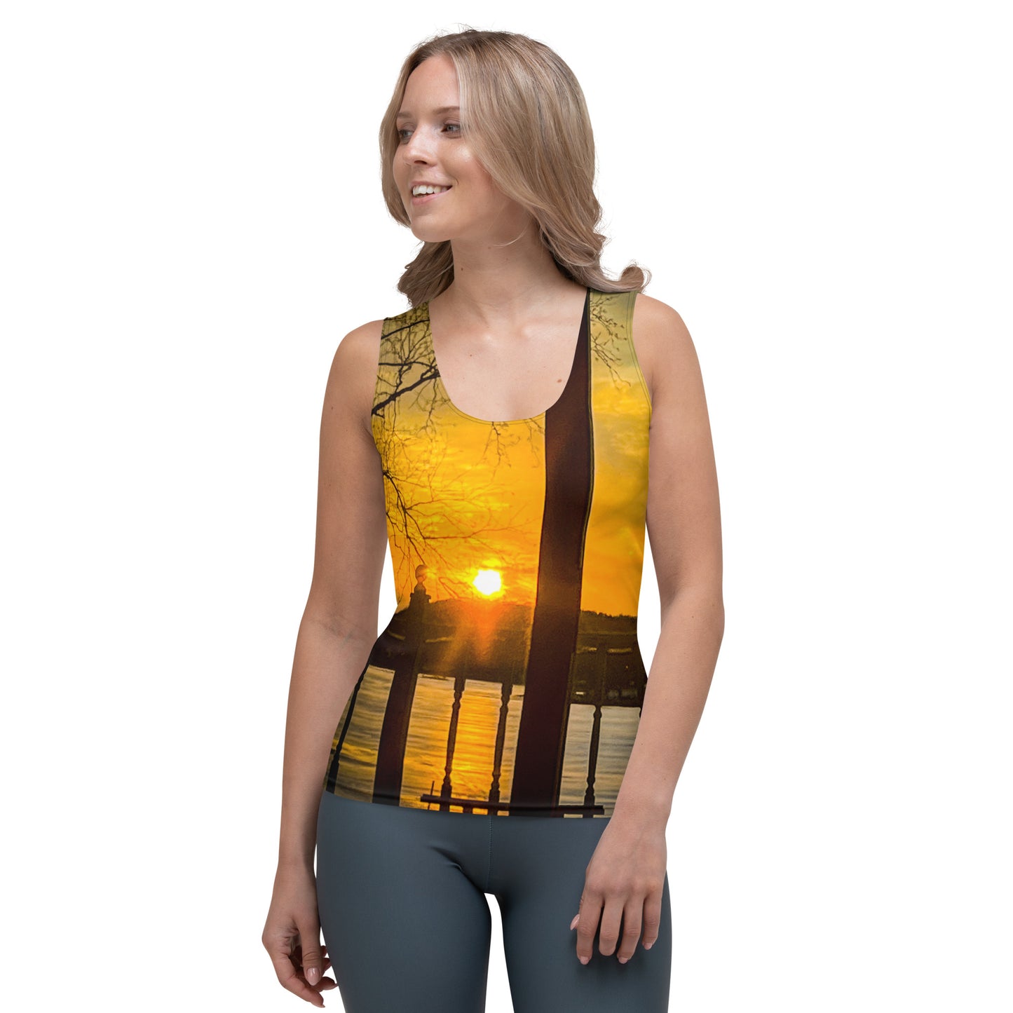 Icey Sunset Women's Tank Top