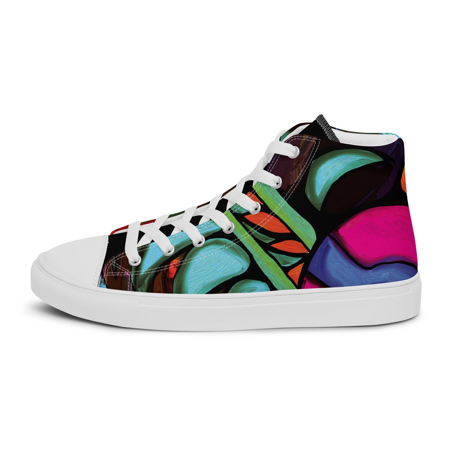 Stellar Psychedelic Women’s high top shoes